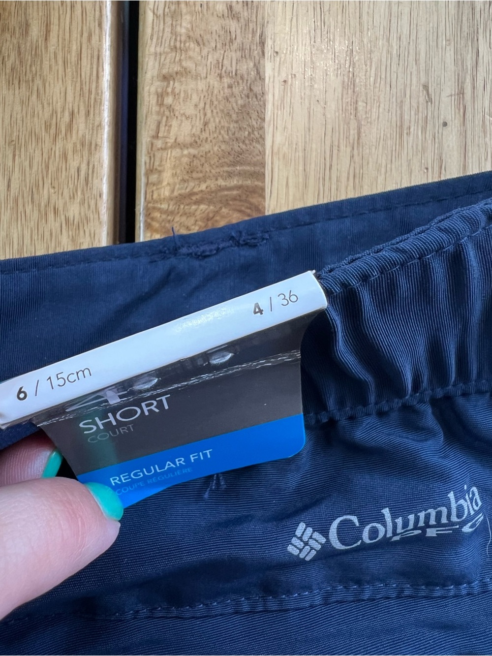 Columbia PFG Omni Wick UPF 30 Shorts Womens 4 Short Blue NWT - Picture 6 of 8